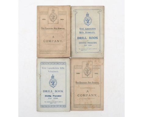 The First Lanarkshire Rifle Volunteers: Training and Drill Books and Shooting Programmes for the years 1904 and 1906 (4) Cond