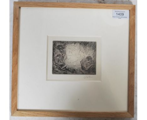 Augustus John&nbsp;' The Weary Women ', Etching, 1906 Signed by the artist in pencil. From the edition of 25 impressions publ