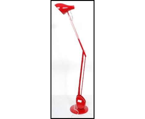 Habitat - A contemporary anglepoise style lamp in the manner of Hadrill &amp; Horstmann having a conical shaped pendant&nbsp;