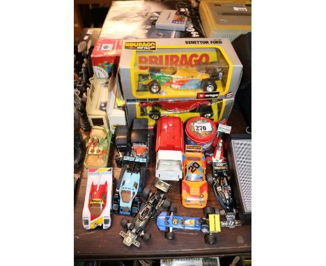 Collection of assorted Toy Vehicles to include Burago, Corgi etc