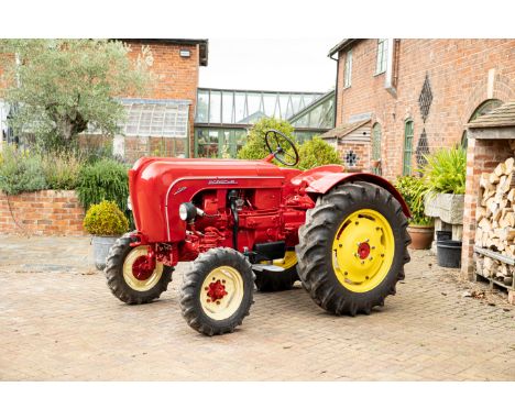 1956 Porsche A122 Straddle TractorRegistration no. not registeredChassis no. 4354Odometer reading: N/AMOT: Exempt*Twin-cylind