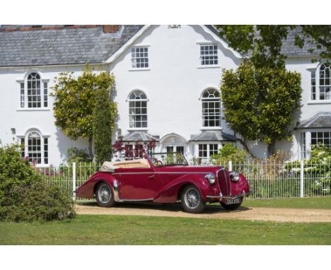 1948 Delahaye Type 135M Three-Position Drophead CoupéCoachwork by PennockRegistration no. DGZ 1135Chassis no. 800843Odometer 