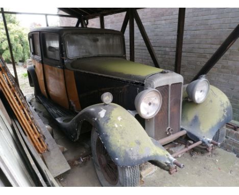 Property of a deceased's estatec.1934 Daimler V26 Saloon/Limousine ProjectCoachwork by Barker &amp; CoRegistration no. OGL 35