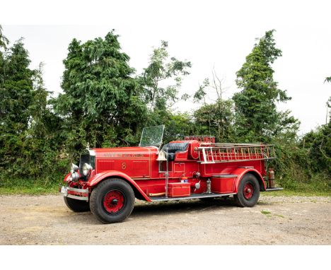 1921 Seagrave 12-Litre Fire EngineRegistration no. to be advisedChassis no. 27627Odometer reading: 8,734MOT: Exempt*Built by 