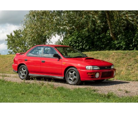 Ex-McRae Family1996 Subaru Impreza UK2000Registration no. N489 SOCChassis no. JF1GC8KD3SG011698Odometer reading: 92,156MOT: E