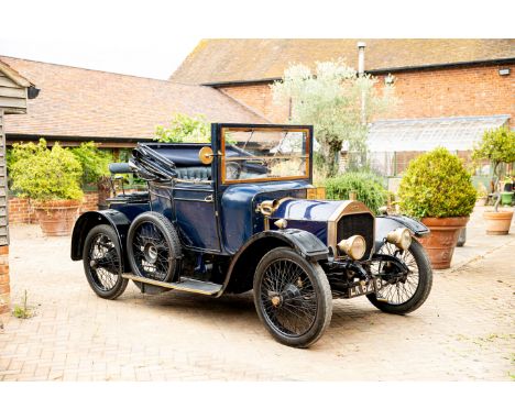 1913 Napier 15hp Doctor's CoupéRegistration no. LK 6256Chassis no. 12165Odometer reading: TBCMOT: Exempt*Rare model from a pr