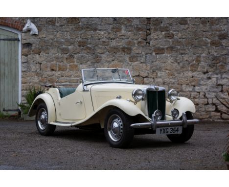 1952 MG TDRegistration no. YXG 354Chassis no. TD23207Odometer reading: 607 since restorationMOT: Exempt*Restored example*Cove