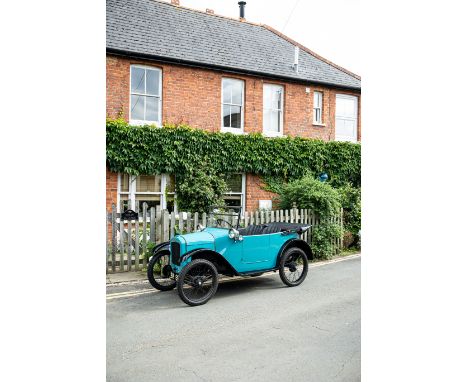 1923 Austin Seven 'Chummy' TourerRegistration no. BP 8020Chassis no. A11658Engine no. M1682Odometer reading: TBCMOT: Exempt*V