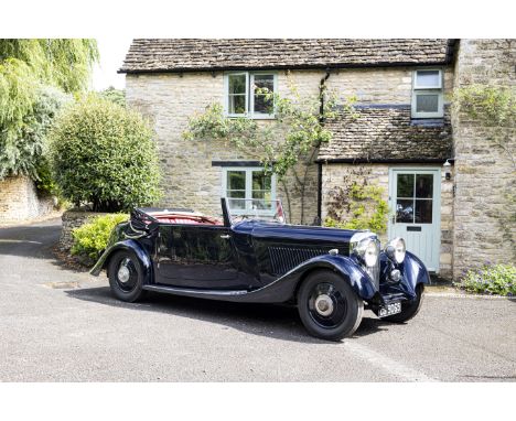 1934 Bentley 3½-Litre Drophead CoupéCoachwork by Park WardRegistration no. CG 9065Chassis no. B115BLEngine no. N4BOOdometer r