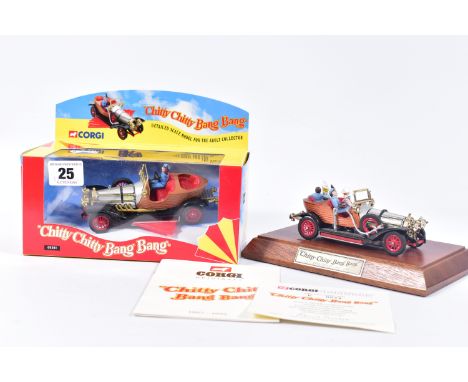 A BOXED CORGI ORIGINALS CHITTY CHITTY BANG BANG 25TH ANNIVERSARY CAR, complete with certificate of authenticity No. E 0644, m