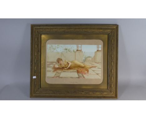 An Oak Framed Print, Contemplation 