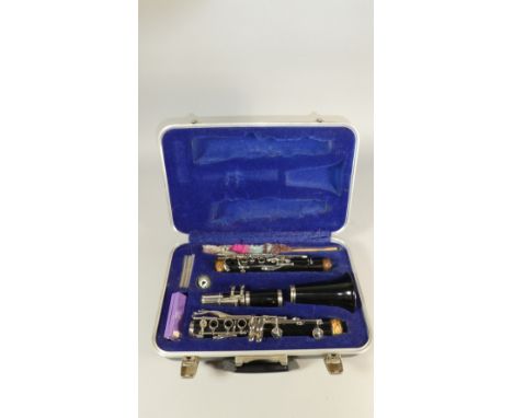 A Romilly Sonata Clarinet by Rudall Carte and Co Ltd, London. In Fitted Case.