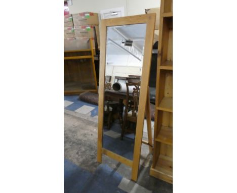 A Modern Easel Cheval Mirror, 146cm High