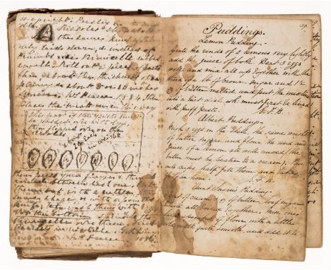 Cookery.- Bennett (Fanny J.) &amp; Mrs W.S. Bennett, of Wood Norton, Fleet, Hampshire. [Collection of recipes], manuscript, 1