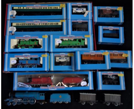 HORNBY; 'THE WORLD OF THOMAS THE TANK ENGINE' a collection of OO gauge locomotives and rolling stock