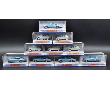 Vintage Matchbox Dinky Collection boxed diecast model cars. To include; 5 x 1955 Bentley R Continental (DY-13) and 5 x 1957 C