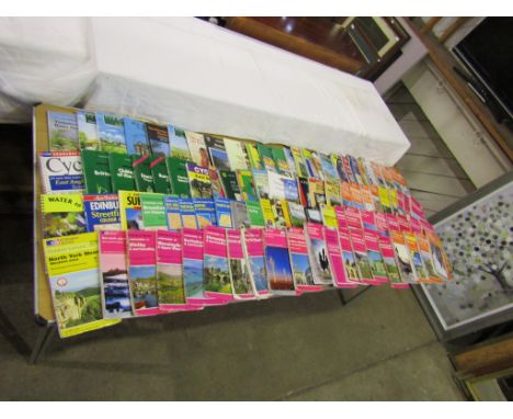 Large amount of Ordnance Survey Maps and travel guides etc&nbsp;