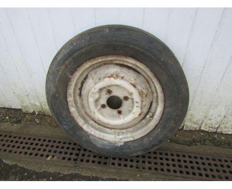 Vintage Morris Minor wheel&nbsp;