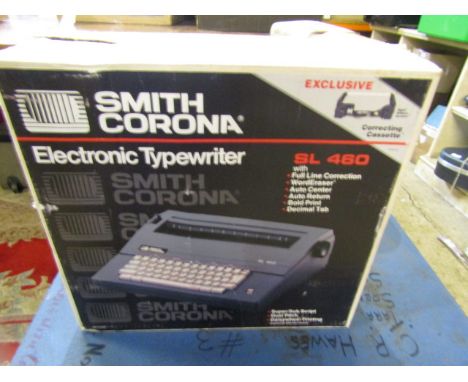 Corona Smith electronic typewriter in box (no plug)&nbsp;