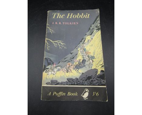 J.R.R Tolkien 'The Hobbit' 1961 1st edition Penguin paperback. well preserved example with no inscriptions or obvious marks, 