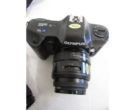 Olympus, Minolta and vinatge Cosmic cameras