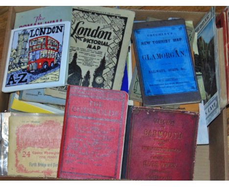 A collection of Ordnance Survey and other maps and guide books for the UK 