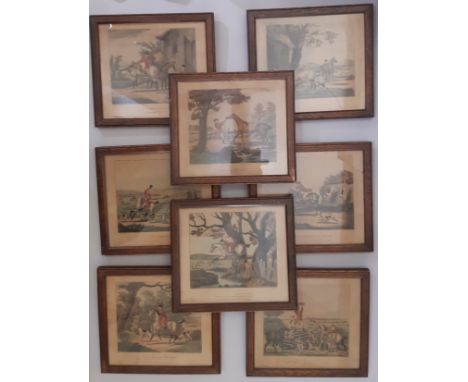 After Jukes after C. Lorraine Smith - A set of eight hand-coloured reproduction sporting prints, plates 1 - 8, first publishe