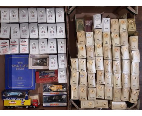 Large collection of boxed model vehicles  comprising approx 42 Matchbox Models of Yesteryear in straw coloured boxes, 21 by E