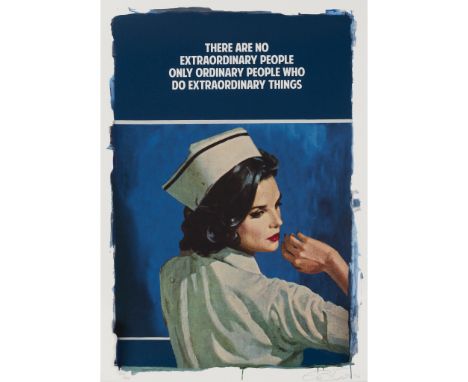 § THE CONNOR BROTHERS (BRITISH 1968-) EXTRAORDINARY PEOPLE - 2020 Giclée print with silkscreen varnish, 211/300, signed, edit