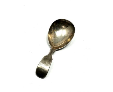 Antique  silver tea caddy spoon 