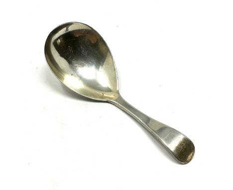 Antique  silver tea caddy spoon 