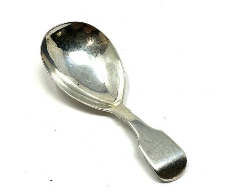 Georgian silver tea caddy spoon 