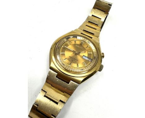 Vintage Seiko Bell-Matic 4006-6040 Gents wristwatch the watch is ticking 