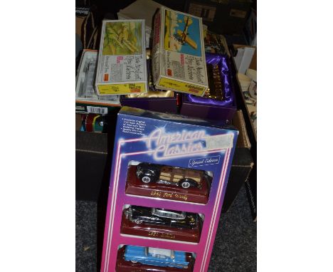 Toys - precision crafted 1\43 scale American Classics,  Matchbox models of yesteryear;  etc