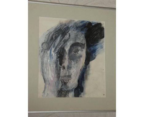 Carolle Blackwell - oil on paper"Self Portrait" 11" x 10"
