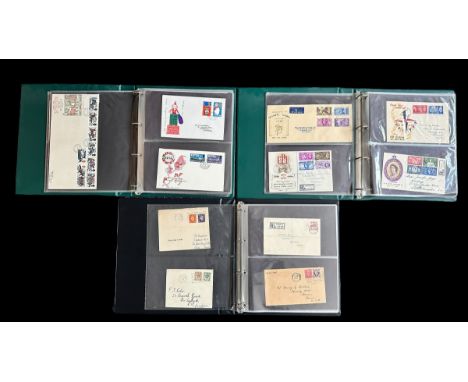Great Britain useful pre-decimal First Day Covers collection, to include; 1924-1971 collection (130+), in 3 albums, including