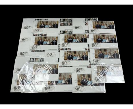 Great Britain First Day Covers collection, including; 2016 Queen's 90th Birthday (24), Royal Mail set of six (12), mini-sheet