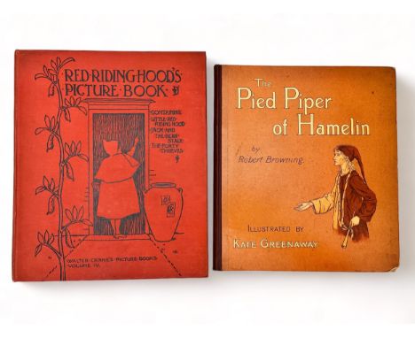 BROWNING (Robert), 'The Pied Piper of Hamelin' illustrated by Kate Greenaway, George Routledge and Sons, ND circa 1880s. CRAN