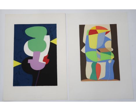 DAVID JOHNSTON (AMERICAN b.1933) &nbsp;A COLLECTION OF ARTWORKS &nbsp;To include three watercolours, six etching and six lith