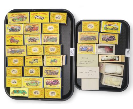 A quantity of boxed Lesney Matchbox Models of Yesteryear models vehicles, to include nos. 1 Allchin 7-N.H.P. Traction Engine,
