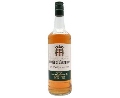 House of Commons No. 1 Scotch Whisky, bottled by James Buchanan, Glasgow and London. 12 years old. 70cl. 40% Vol. bearing sig