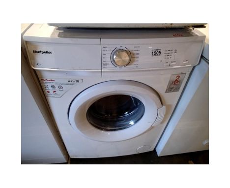 Montpellier washing machine. All electrical items in this lot have been PAT tested for safety and have passed. This does not 