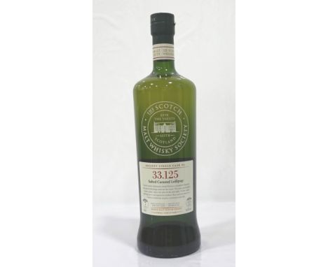 SMWS 33.125 (ARDBEG)A seven year old bottle of Ardbeg Single Malt Scotch Whisky.  70cl.  64.4% abv.  Distilled 9th May 2005. 