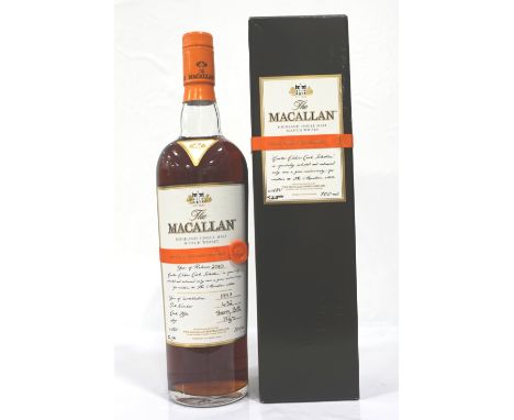 MACALLAN EASTER ELCHIES 1997A very collectable bottle of the Macallan Easter Elchies Cask Selection 13 Year Old Single Malt S