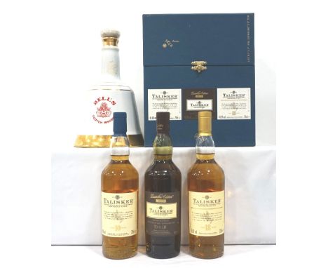 TALISKER CLASSIC MALTS SELECTIONA set of three 20cl bottles from the Skye Distillery.  The set contains: Talisker 10 Year Old