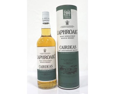 LAPHROAIG CAIRDEAS 200TH ANNIVERSARY EDITIONBottled to celebrate the 200th anniversary of the distillery and released at the 