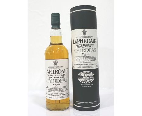 LAPHROAIG CAIRDEAS ORIGIN FEIS ILE 2012A marriage of older and newer spirit that has been matured in Quarter Casks.  Laphroai