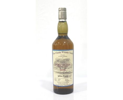 PORT ELLEN 1978A single cask bottling of Port Ellen Single Malt Scotch Whisky distilled in 1978 and bottled at 23 Years Old. 