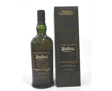 ARDBEG CORRYVRECKANA bottle of the Ardbeg Corryvreckan Single Malt Scotch Whisky.  70cl.  57.1% abv.  This bottle spins me ri