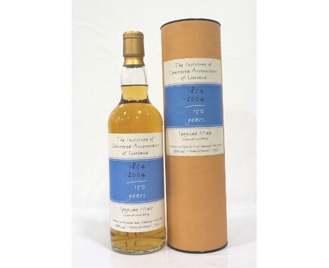 THE INSTITUTE OF CHARTERED ACCOUNTANTS OF SCOTLAND 150TH ANNIVERSARY MALTAn unknown 12 Year Old Speyside Single Malt Scotch W